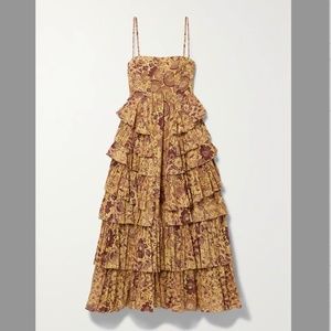 ULLA JOHNSON Avery Gown in Teak